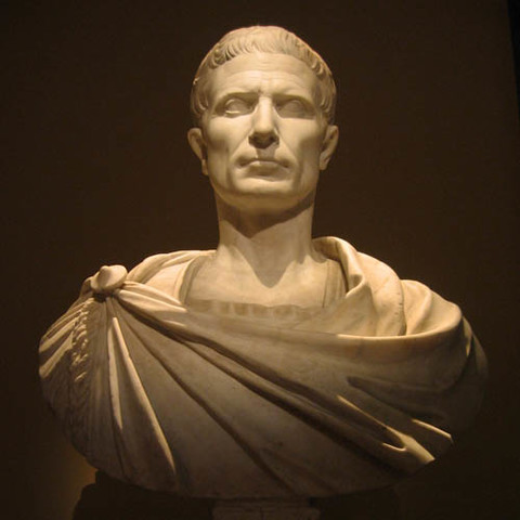 оловянная фигурка личностей древнего Рима