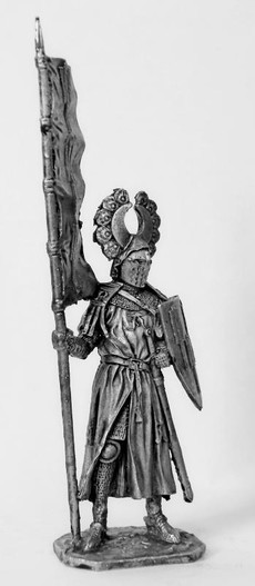 Оловянная фигура. Оловянный солдатик. Германский рыцарь Шенке фон Лимпург