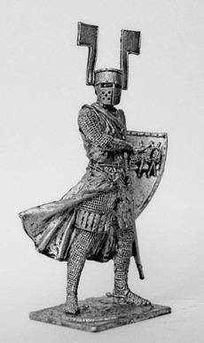 Оловянный солдатик. Оловянная фигура. Германский рыцарь Вольфрам фон Эшенбах