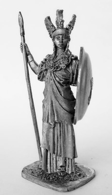 Оловянный солдатик. Оловянная фигура. Греческая богиня Афина