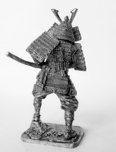 Оловянный солдатик. Оловянная фигура. Самурай